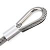 50Pcs M5 Wire Rope Thimbles 3/16", Stainless Steel Thimble for Diameter Cable Rigging, Clothesline, Rope Hardware Fittings