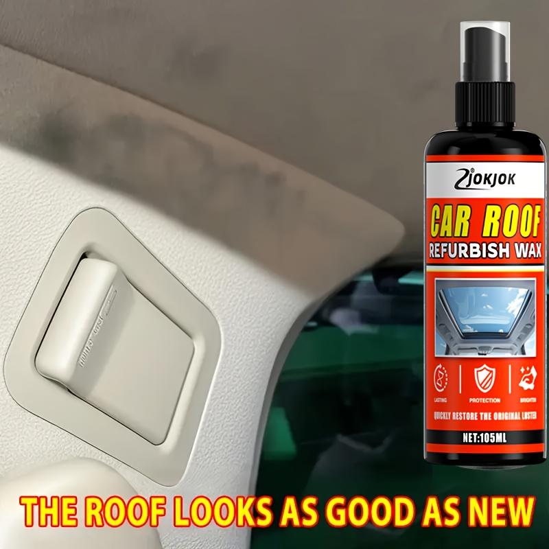 Plastic Gloss Renewal Spray, Multi-Functional Restorer, Restores Clean Shine,Gentle Neutral Agent,Car Interior Plastic Refresher