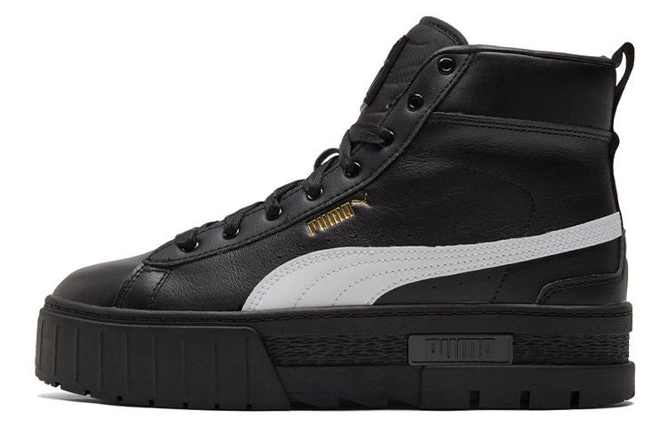 Puma Wmns Mayze Mid  Black White  36