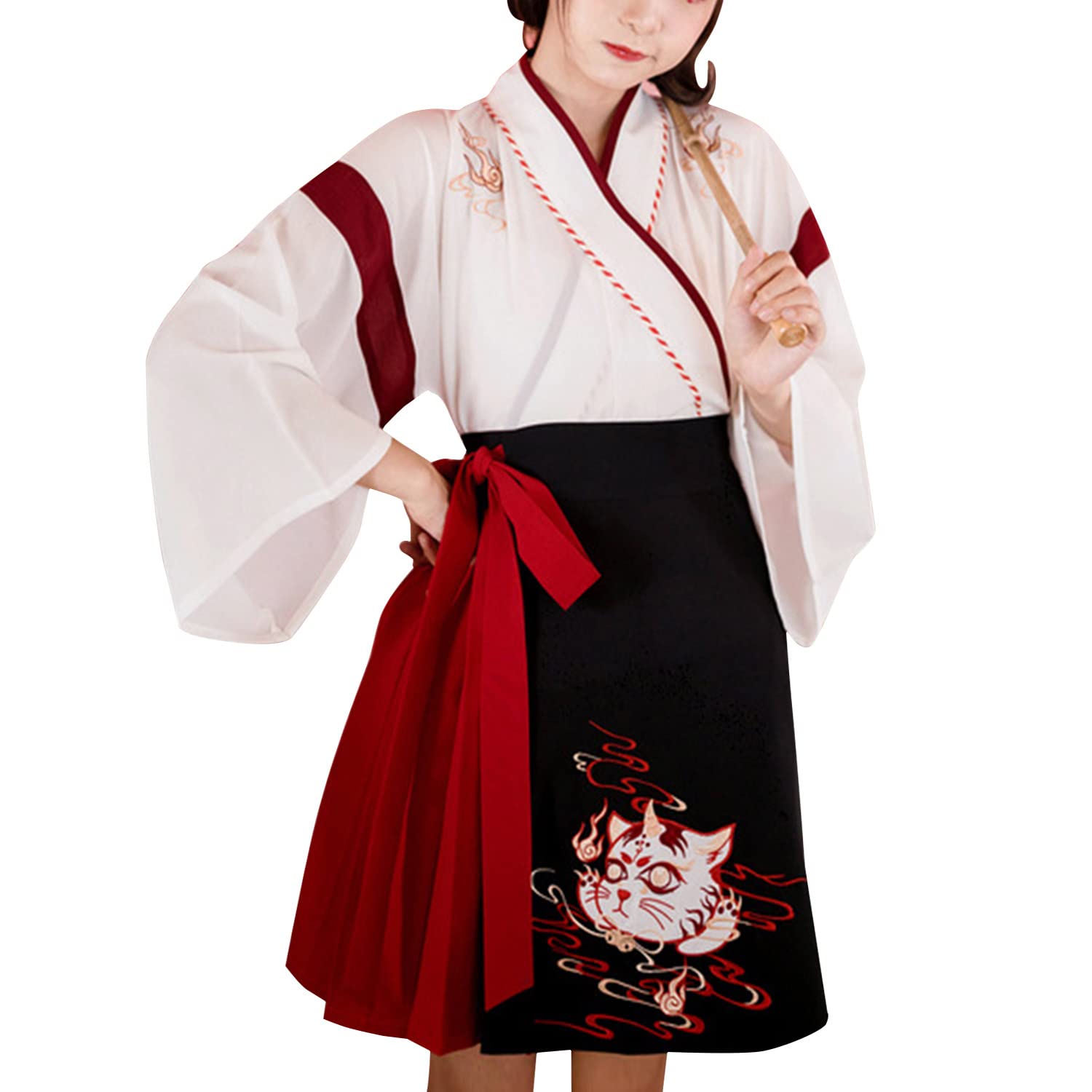 

Dream Shrine Maiden Japanese Japanese Shrine School Costume [LanBuff] Костюм, Косплей, Бант, Жіночий, Вільний, Милий, Одяг, Стиль, Хелловін,