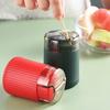 Toothpick Dispenser Press Design Single Hole Clear Window Easy To Clean Moisture-proof Storage Plastic Detachable Automatic Toothpick Holder for Home