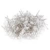 200Pcs Flower Bouquet Pins Brooch Sewing Crystal Head Pearl Needle for Wedding Jewelry Decoration