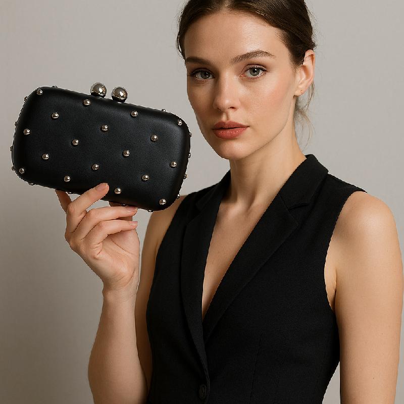 Pu Leather New Arrival Wedding Bag Clutch Fashion Shoulder Crossbody Evening Bag. Vintage Women's Mini Elegant Party Wallet Bags