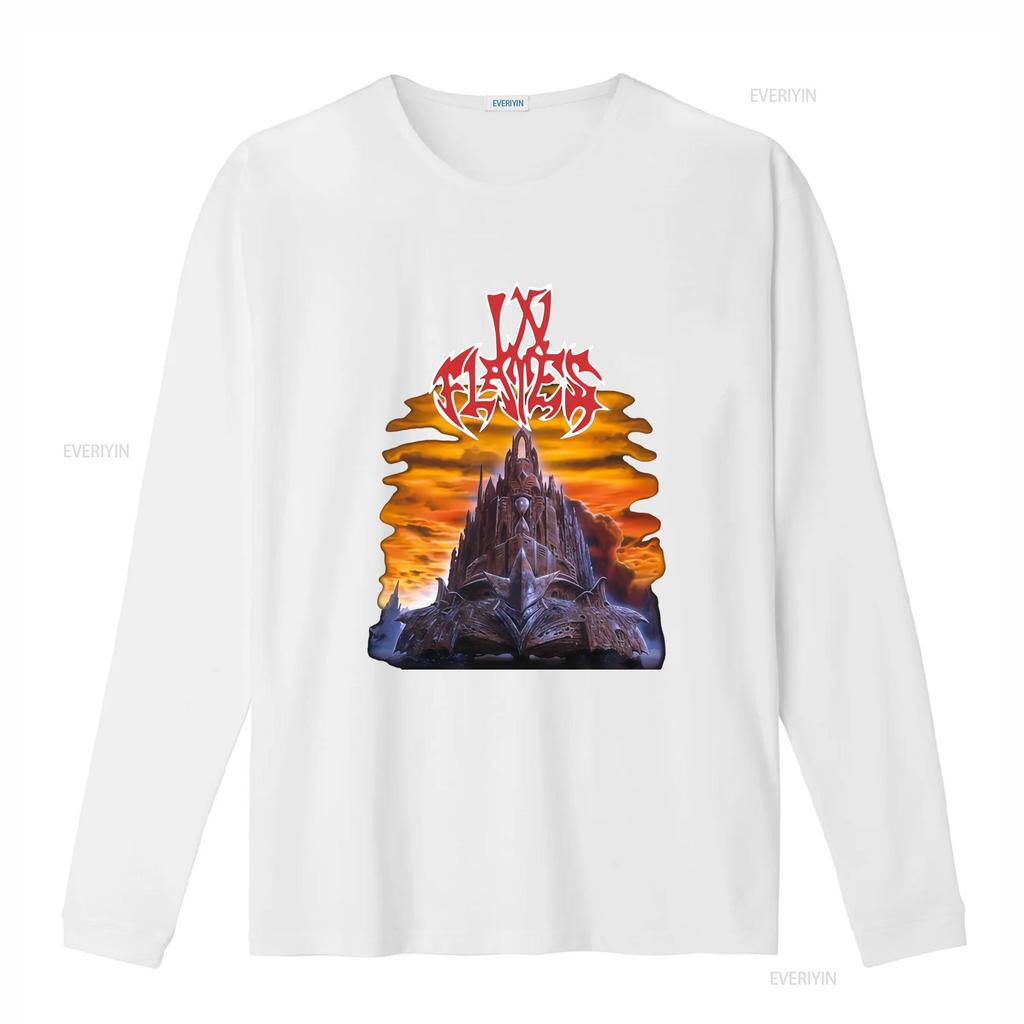 In Flames Tričko The Jester Race Rockový Koncert Vintage Design Kapela Heavy Metal vintage Vyprané Univerzální Mírně Unisex Měkké
