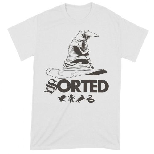 HARRY POTTER Unisex Adult Sorting Hat T-Shirt