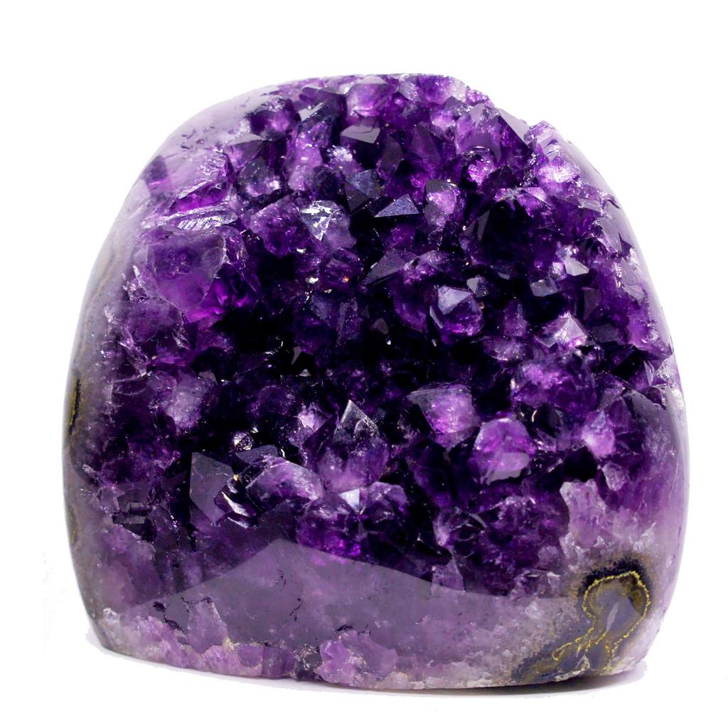 Carefully Selected Amethyst Natural Purple Crystal Raw Power Feng Interior Decor High-Quality Cluster, Stone, Approx. 859070mm, Weight Approx.