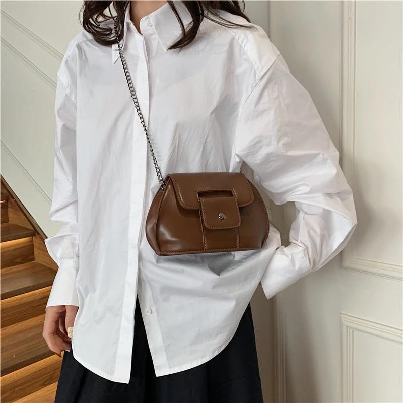 Women's Shoulder Bags with Interior Compartments Soft PU Bags Zippered Interior Pocket High Quality Fashion