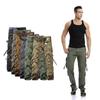 European & American Style Men's Loose Multi-Pocket Overalls - Trendy Casual Large Size Pants