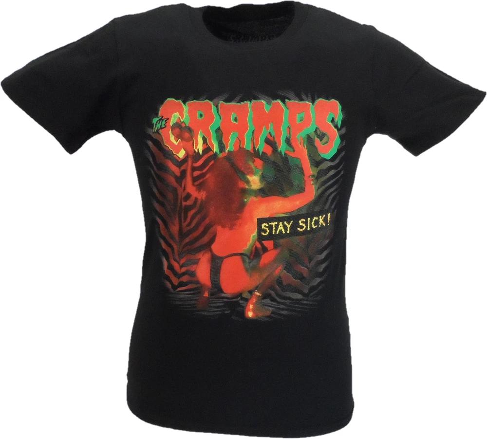 Unisexs Officially Licensed The Cramps Stay Sick T Shirt S