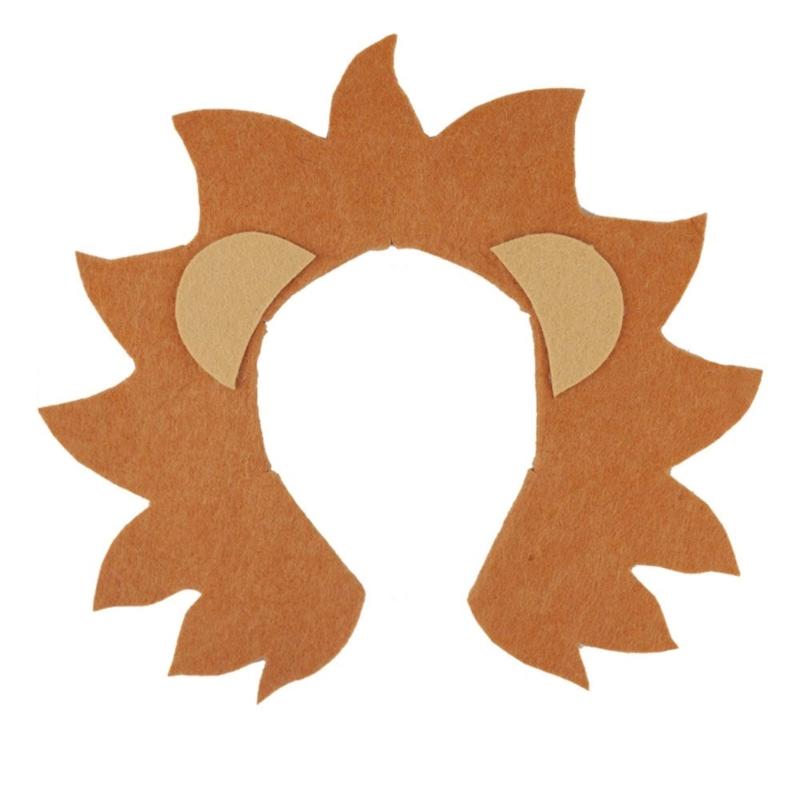 Tier-Cosplay-Kostüm mit Haarband und Rock für Kindergeburtstag Halloween
