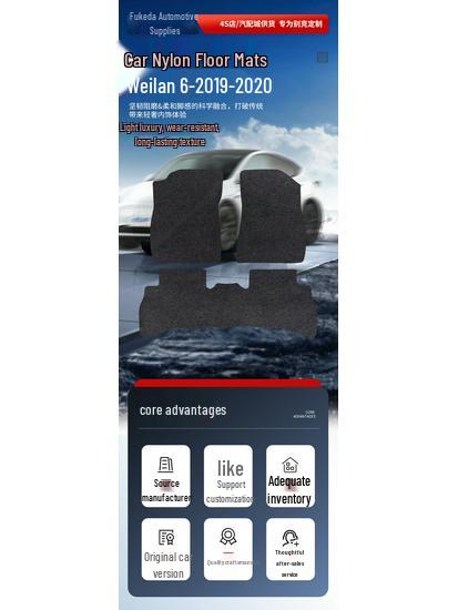 Nylon Trunk Mats for WeiLan 6 (2019-2020 Models)