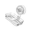 Practical Soap Storage Solution Wall Mounted Soap Dish with Drainage Holes for Clean and Accessible Bathroom Environment
