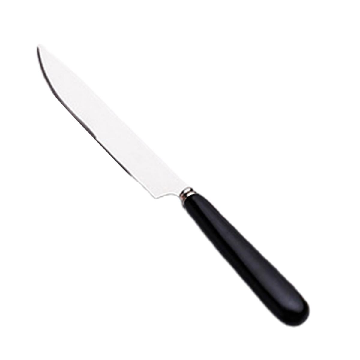 

Столовые приборы Термостойкие Удобные ручки Доступные для еды Резак с защитой от ожогов Вилка из нержавеющей стали для общественного питания Ложка D чёрный