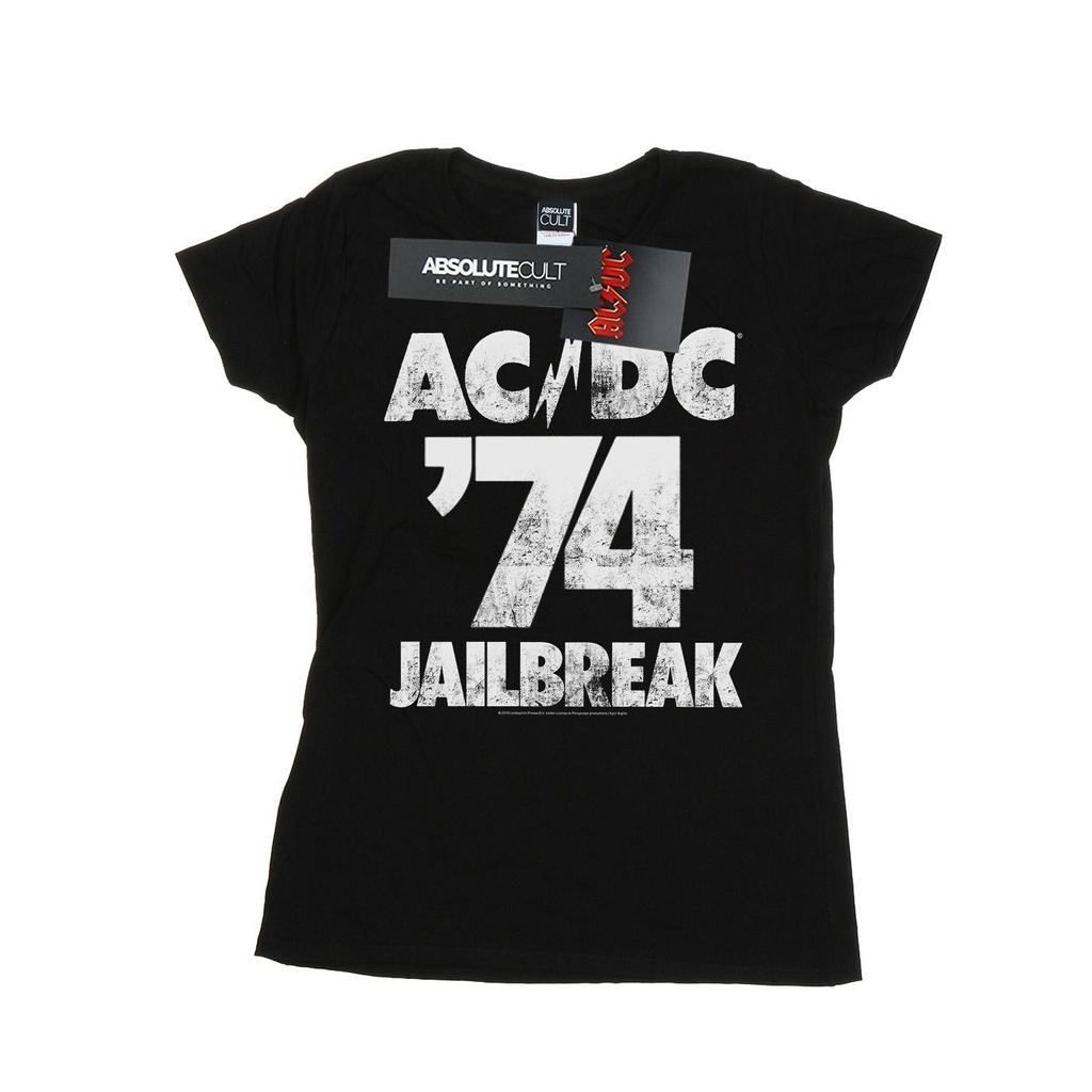 AC/DC Womens/Ladies Jailbreak 74 Cotton T-Shirt