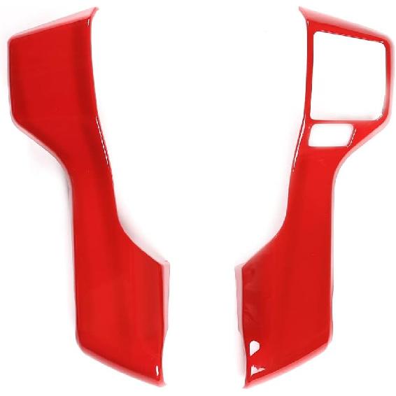 Car Steering Wheel Moulding Chrome Cover Trims Stickers Fit for Toyota Tundra 2014-2021 Tacoma 2016-2022 ABS Steering Wheel Cover Trim