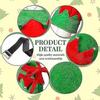 Girls Women Christmas Elf Costume Set Santa's Helper Costume Xmas Festive Outfit With Elf Hat Shoes Belt Striped Stockings