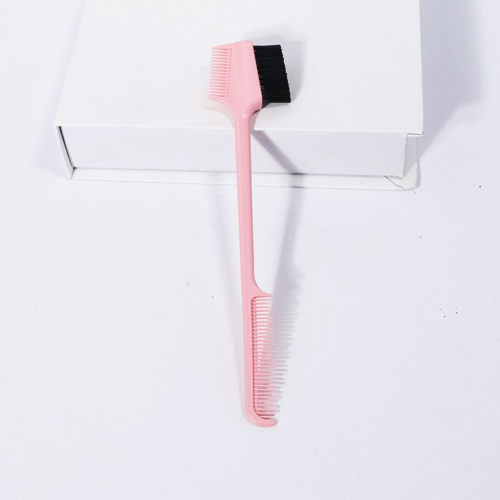 Double sided edge comb control hair brush, double-sided three in one edge control brush, hair salon comb hair styling tool