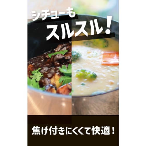 every U. Titanium-Coated 26cm Pot with Glass Lid, Fluoropolymer Coating, Gas/IH Compatible, High Heat Efficiency, Non-Stick, PFOS-Free, 750,000-Use Ab