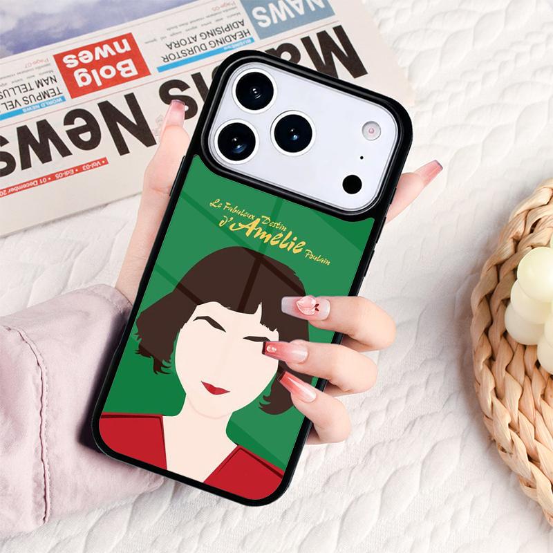 Amelie Movie Poster Phone Case For IPhone 17 16e 15 14 13 12 11 Pro Max Air Mini Soft Protective Cover