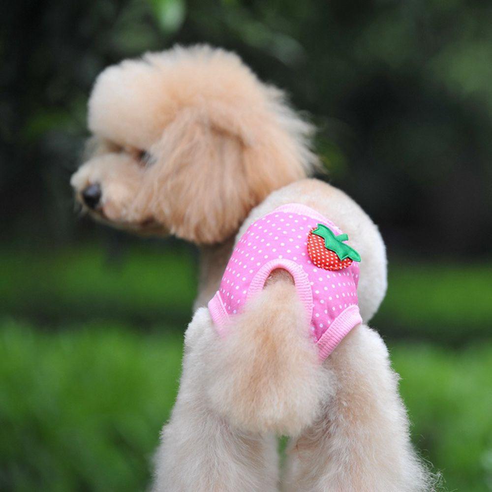 Cotton Comfortable Wearing Dog Clothes Pet Supplies Pet Diaper Pants Dog Sanitary Pants