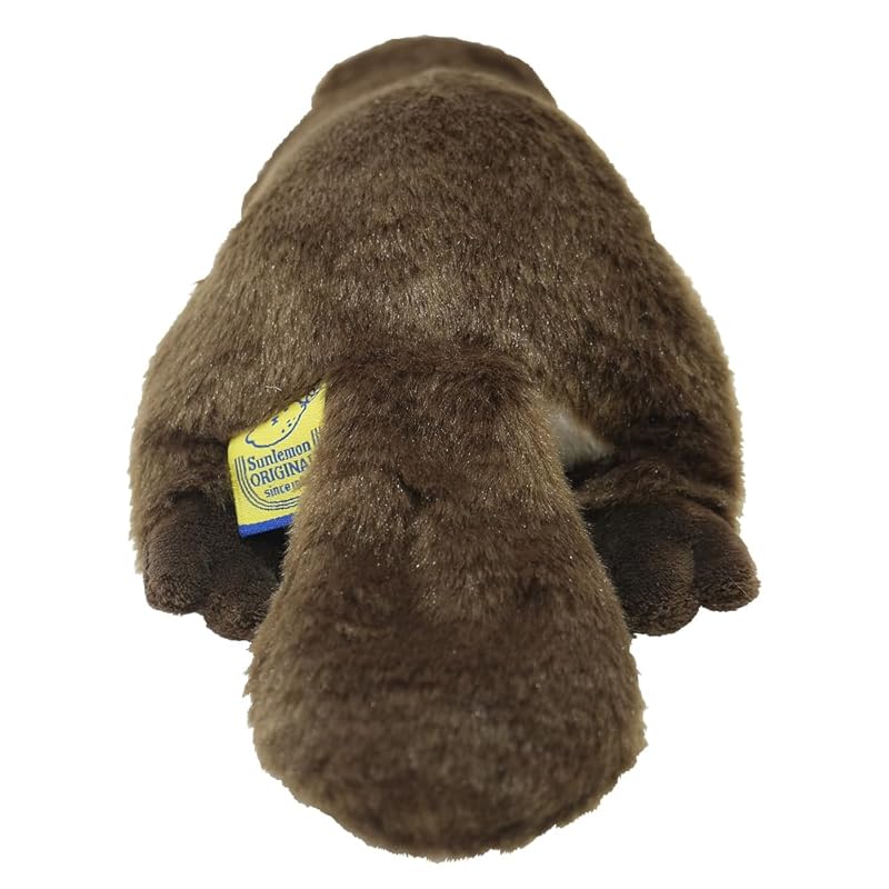 SunLemon Fluffies Medium Platypus Plush Toy, 13 X 37 X 9.5cm, Cute Rare Animal Series, P-1053