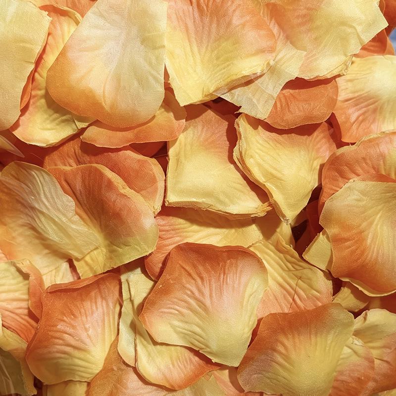Non-Woven Artificial Rose Petals for Wedding Decorations and Hand-Thrown Arrangements
