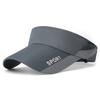 Fashion Empty Top Sun Protection Hat Men And Women Summer Quick-Drying Sun Hat Outdoor Cycling Casual Topless Sun Hat Men Tide