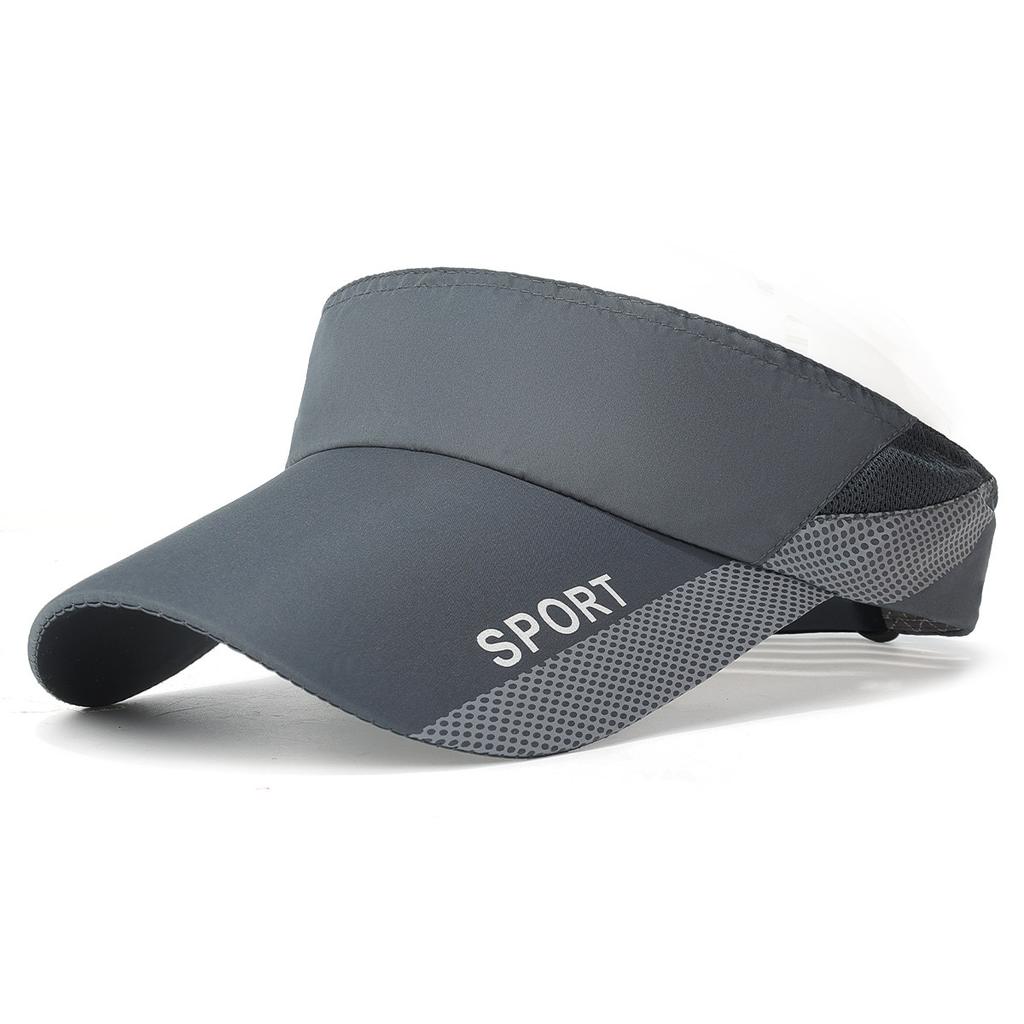 Fashion Empty Top Sun Protection Hat Men And Women Summer Quick-Drying Sun Hat Outdoor Cycling Casual Topless Sun Hat Men Tide