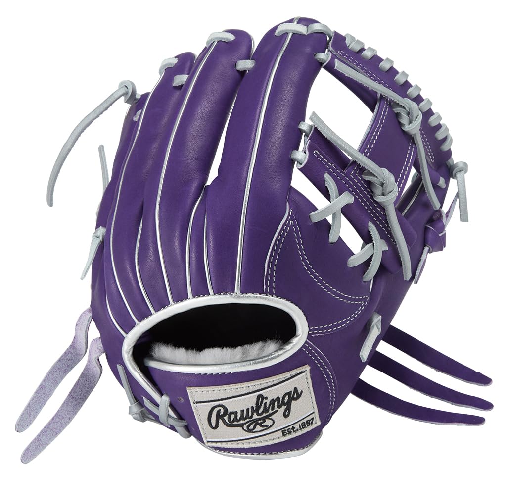 

Rawlings PRO EXCEL GR5FHECN62 Baseball Throw HOH® –Color Palette- Glove, Softball, Infielder s, Purple, 11.25 inches, Right-Handed фиолетовый