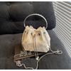 Trend Hand-carried Bucket Bag Women's New Versatile Chain Commuter To Work Shoulder Messenger Bag