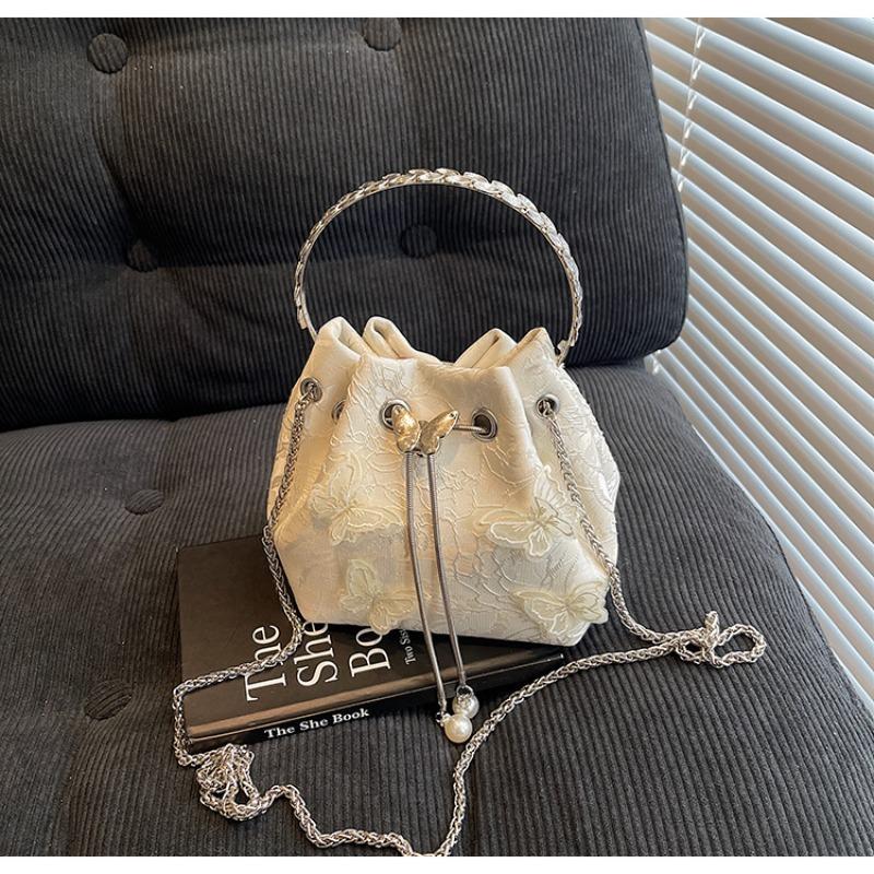 Trend Hand-carried Bucket Bag Women's New Versatile Chain Commuter To Work Shoulder Messenger Bag