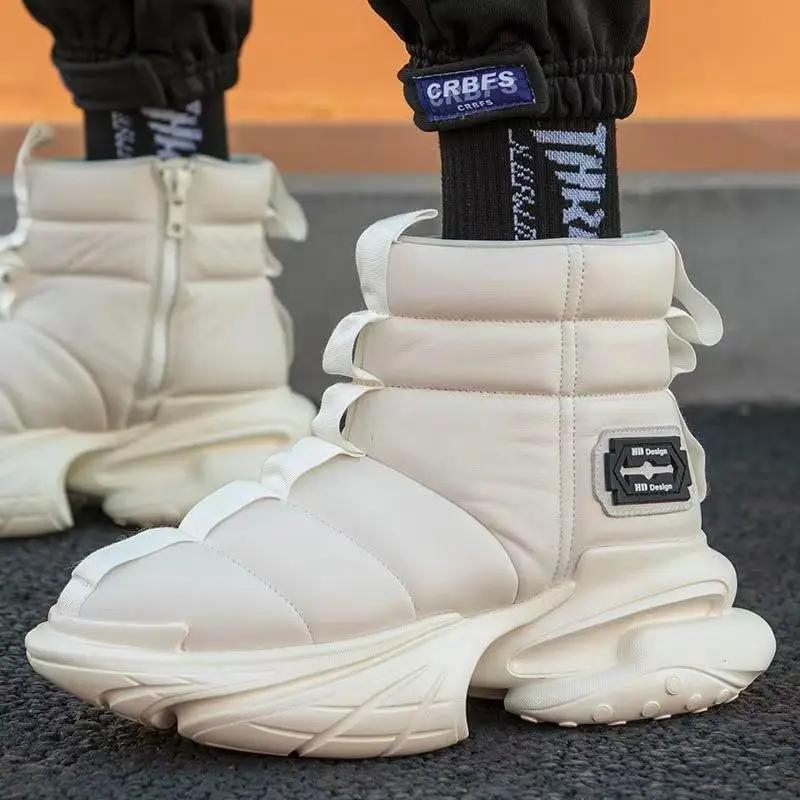 Fashion New Thick soled Height increasing Men's Shoes Street Photography Versatile Casual Shoes Youth Anti slip Running Sports Shoes