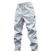Fashion Trend Versatile Elastic Waist Outdoor Sports Pipe Pants Summer Thin Breathable Quick-drying Casual Pants Men