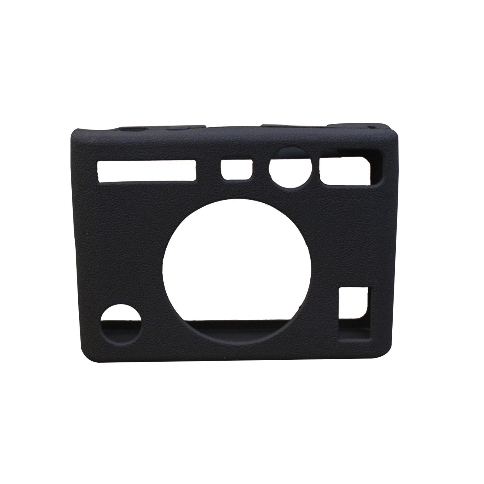 

Silicone Case Bag Body Cover Protective Frame Skin For Fuji Instax Mini EVO Bag Soft Silicone Protector Case чёрный