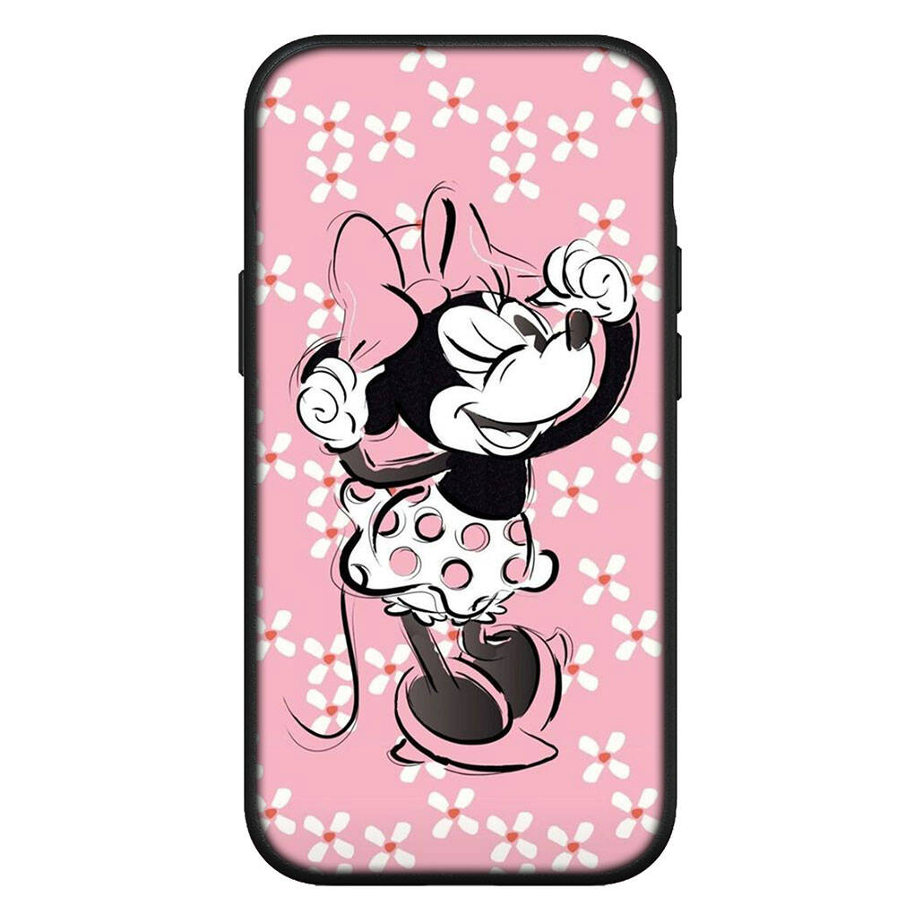 Cover for iPhone 17 16 15 Xiaomi Poco Redmi Note 14 13 12 11 Pro Max 9 16e Samsung Galaxy S25 S24 OPPO Huawei Mickey Pink Minnie Cute Mouse Phone Case