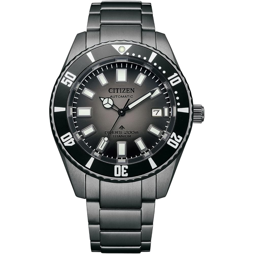 

[CITIZEN] NB6025-59H Men s PROMASTER Barnacle Diver Mechanical 200m Diving Waterproof Mechanical ...