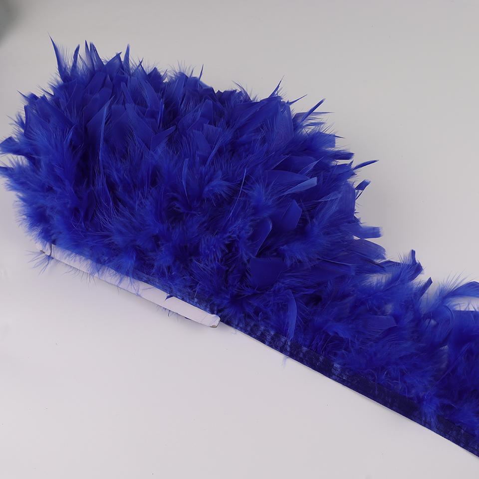 Marabou Feathers Trim 10yards 10-15cm Fringe Ribbon for Wedding Party Clothing Dress Decoration Accessories Sewing Plumes