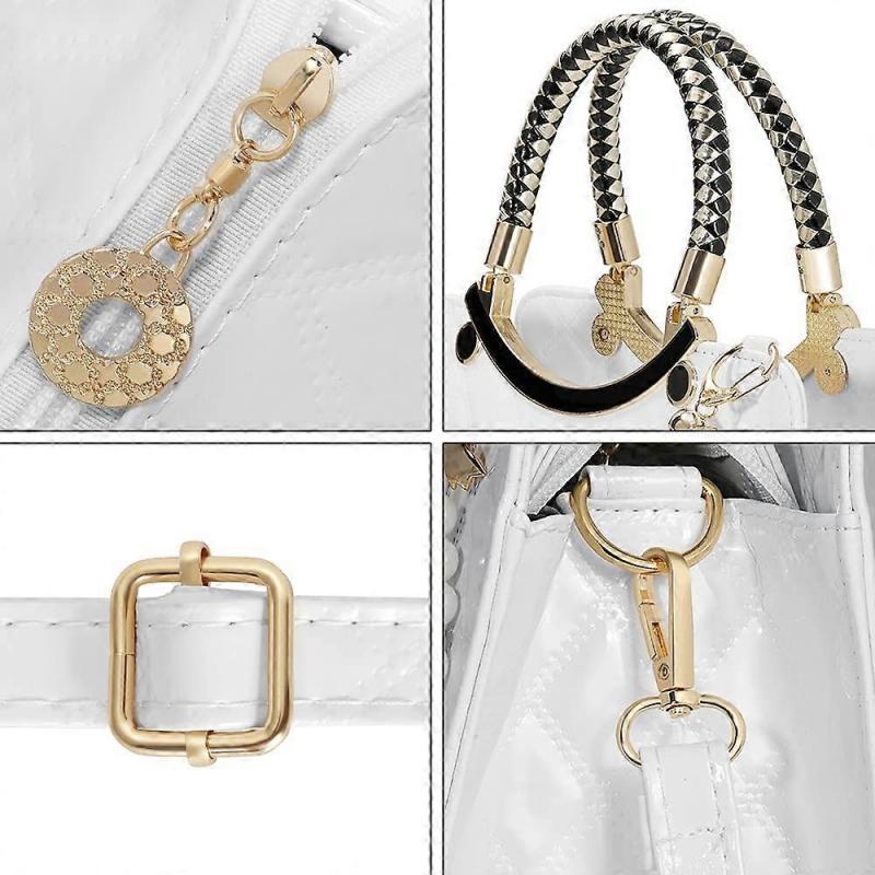 Women's Shiny Patent Leather Wallets Satchel Handbags Fashion Women Top Handle Handbags Shoulder Bags