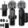 [2026 New Pin Microphone] BILIWAL Pin Microphone Wireless iPhone iPad Android PC Camera Compatibl...