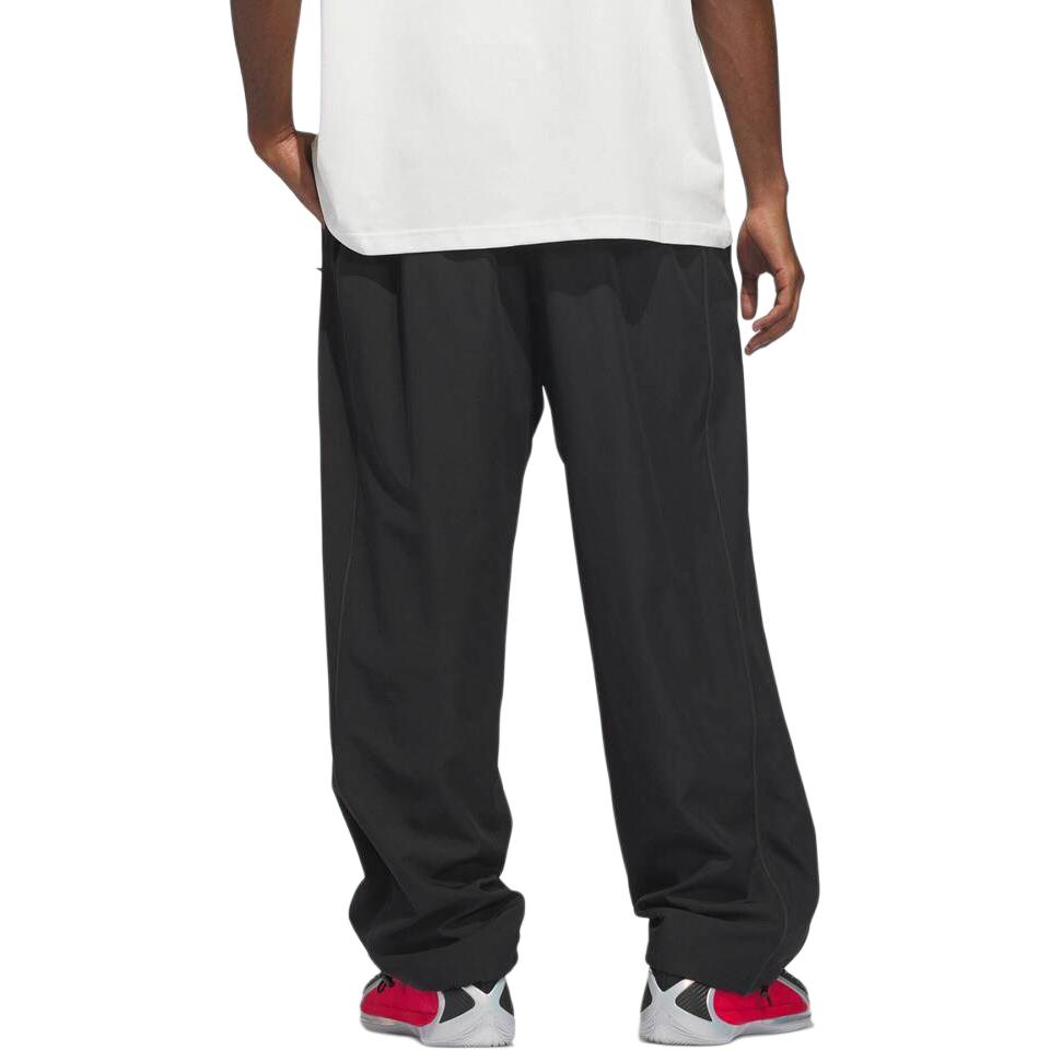 adidas Anthony Edwards Anted Track Calça Esportiva Masculina de Cintura Média com Cordão, Corte Solto, Casual KF3246