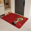Comic S-Scott Pilgrim Floor Mat Flannel Door Mat Non-Slip Absorbent Washable Indoor Home Rug
