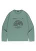 OFFGRID Shield Graphic Sorona Panel Long T-Shirt - Khaki