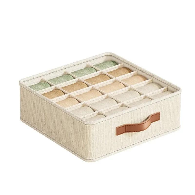 Storage Box Foldable Underwear Sock Multifunctional Waterproof Drawer Compartment Organiser