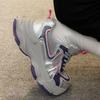 Dad shoes women's spring and summer new thick-soled heightening versatile breathable casual mesh sports shoes ultra-light
