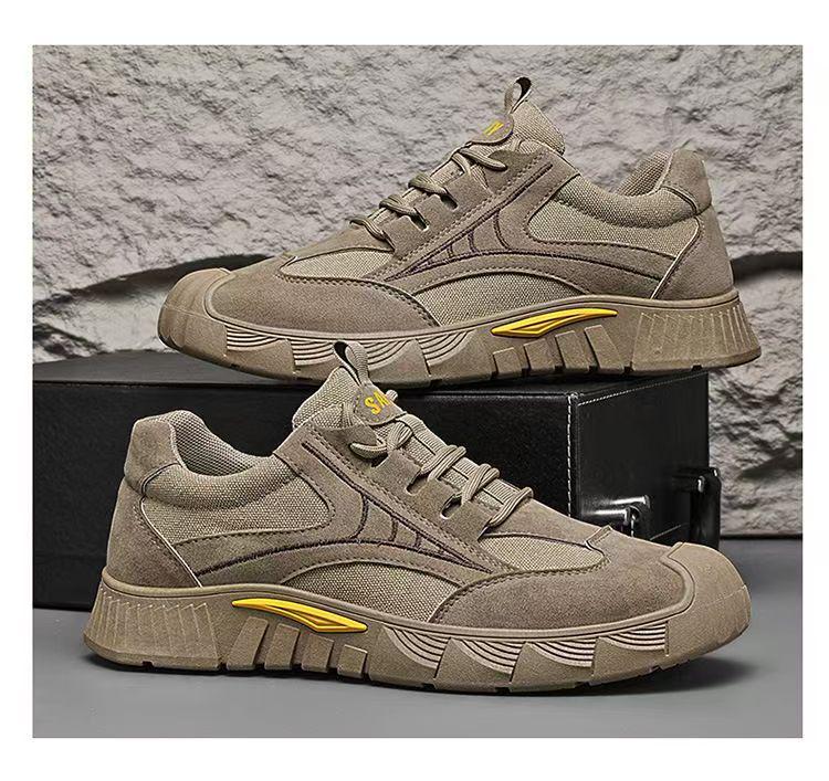 Herren Atmungsaktive Freizeit- & Arbeitsschuhe - Bequeme Weiche Sohle, Vielseitige Board-Schuhe für Herbst/Winter