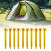 10Pcs Plastic Ground Peg Tent Anchors Heavy Dutys Tent Peg Canopies Stake Campings Peg for Fixings Campings Tent