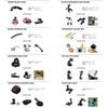 50 In 1 Action Camera Accessory Kit For Gopro Hero 11/10/9/8/7/6/5/4 Gopro Max Fusion Insta360 Akaso Dji Osmo Action Cameras