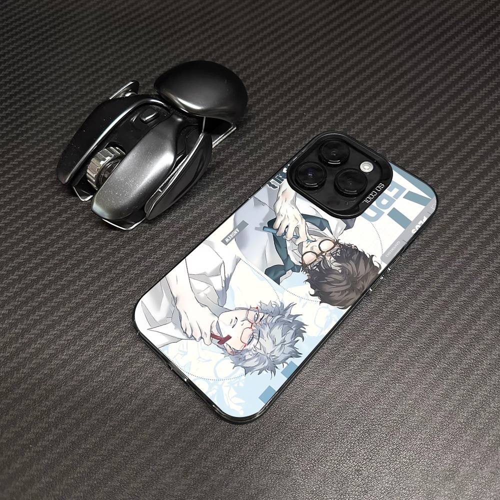 

Чехол для телефона Nerd Project Bl Anime для iPhone17 16 15 14 13 12 11 Pro Max Plus Цвет Матовый Fundas iPhone 12
