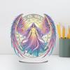 Acrylic Special Shape Moon Madonna Table Top Diamond Painting Ornament Kits Desktop Diamond Art Kits for Home Office Decor