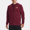 Under Armour Rival Warm Fleece Zip Hoodie Men Hoodies Red 1366424-626